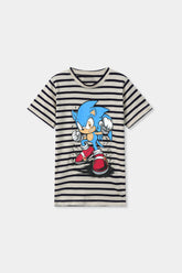 Boys Lining Sonic Tee